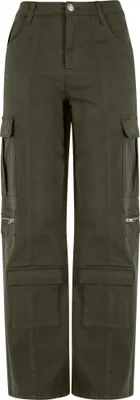Image de Urban Classics - Pantalon cargo "Utility" pour femme TN1233 (28R) (Noirolive)