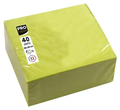 Produktbild von PRONAPPE SV623831I, Grün, Kiwi Green, Quadratisch, 380 mm, 380 mm, 203 g
