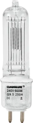 Obrázok produktu pre Omnilux Hx600 Gkv240V/600W G-9.5 250H