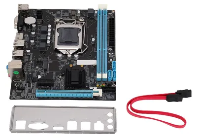 Obrázek produktu pro Desktopová základní deska H61 6 USB2.0 DDR3 M.2 NVMe NGFF 100 Mbit/s LAN Micro ATX pro patici LGA1155 I3 I5 I7