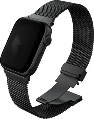 Obrázek produktu pro UNIQ Dante Pro řemínek pro Apple Watch 42/41/40 mm Graphite black
