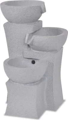 Immagine prodotto di vidaXL Fontana da interno con illuminazione a LED in poliresina