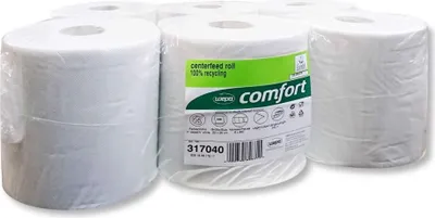 Produktbild von Wepa 317040, 857 Blätter, Weiß, 300 m, 20 cm, 6 cm