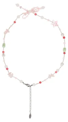 Produktbild von NAHIMA damen halskette - pink mehrfarben, onesize
