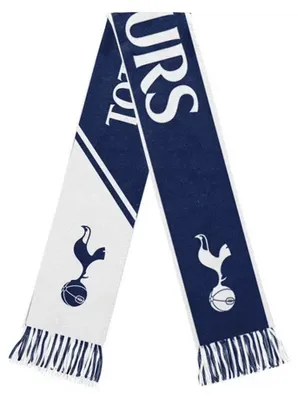 Obrázok produktu pre Tottenham Hotspur FC – Šál BS6810 (jednotná veľkosť) (biela/modrá)