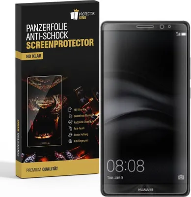 Produktbild von 6x Panzerfolie für Huawei Mate 8 ANTI-SCHOCK Displayschutzfolie Displayfolie KLAR