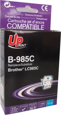 Obrázok produktu pre Atramentov kazeta UPRINT LC985, BROTHER, azrov