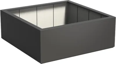 Produktbild von Adezz Pflanzgefäß Carrez Standard Quadrat aus Corten-Stahl Pflanzkübel 160x160x60
