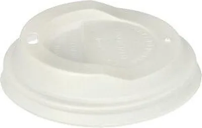 Produktbild von Dom-Deckel, C-PLA rund Ø 9 cm · 2,1 cm weiss