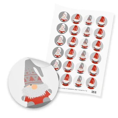 Produktbild von itenga 24x Sticker "Wichtelbande" (Motiv 152)