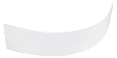 Produktbild von Calmwaters® Badewannenschürze Curved Wellness, weiße Wannenschürze aus Acryl, für Eckbadewannen in 150 x 150 cm, 03SL3016