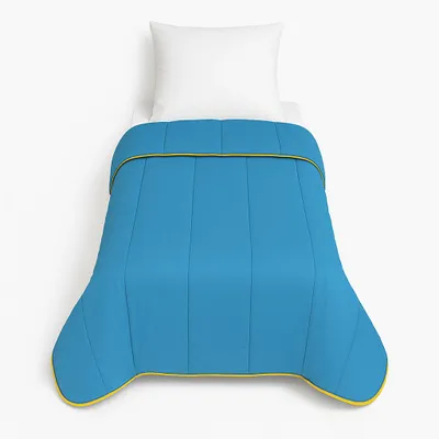 Image de Couette légère Bleu Pétrole - 1 personne 140 x 200 - 13109