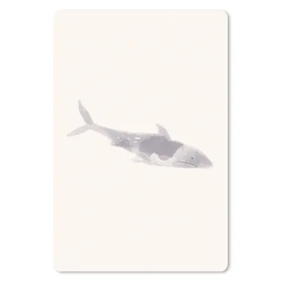 Produktbild von MuchoWow® Mauspad Mousepad Fische - Meerestiere - Aquarell - Zeichnung 18x27 cm - Mousepads - Maus Mat - Pad - Mausunterlage