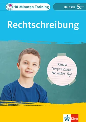 Produktbild von Klett 10-Minuten-Training Deutsch Rechtschreibung 5. Klasse