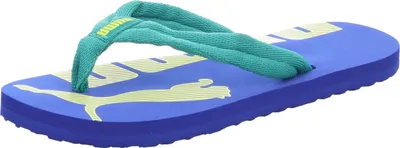 Produktbild von Puma Kinder-Badepantolette Epic Flip v2 Jr Blau-Grün, Farbe:blau, UK Größe:4