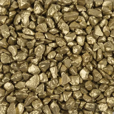 Produktbild von Dekosteine Farbsteine Dekogranulat 5-8mm 1000g in versch. Farben-Farbe:gold