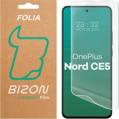 Produktbild von Hydrogel Folie für den Bildschirm für OnePlus Nord CE5 5G, Bizon Glass Hydrogel Front, 1 Stück