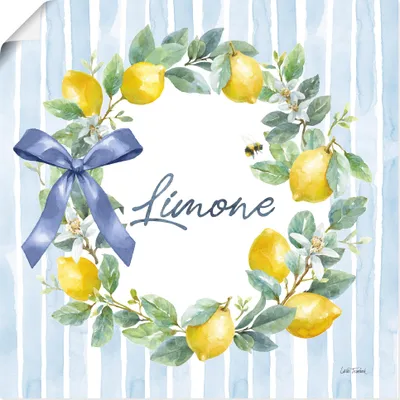 Produktbild von ARTland Poster Le Citron IV Größe: 70x70 cm