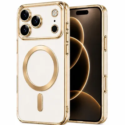 Obrázok produktu pre Magnetické puzdro na mobilný telefón vhodné pre Apple IPhone 11 | Ochranné puzdro s ochranou fotoaparátu Case | kompatibilné s Magsafe | TPU silikónové zlaté