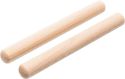 Produktbild von Betzold Claves Klangstäbe aus Hartholz, 1 Paar, 19,5 cm Länge, Ø 20 mm