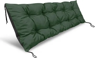 Produktbild von Gartenkissen 120x40 cm wasserdicht für Palettenbank grün