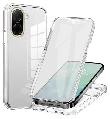 Produktbild von 360 Grad Handyhülle für Xiaomi Redmi A5 Case Cover Hülle Bumper Rundum Schutzhülle Smartphone Schutz Transparent