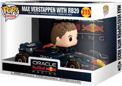Image de Funko POP! Rides Super Deluxe - Verstappen z RB20 15 cm Figurki Wysokiej Jakości