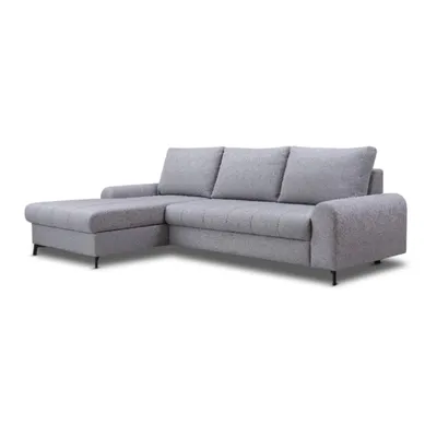 Produktbild von GOLDSTOFF AKIRA Ecksofa L-Form | Schlafsofa mit Schlaffunktion und praktischem Staufach – bequemes Schlafsofa für Gäste und den täglichen Gebrauch