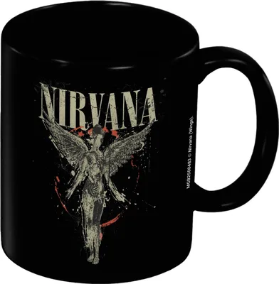 Image de Nirvana - Tasse à café, ailes PM12645 (taille unique) (Noir)