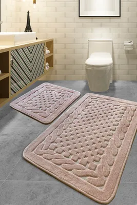 Produktbild von Mijolnir, Bambi- ALS2135, Pulver, Badematten, 1600 gr/m², 100% BAUMWOLLE