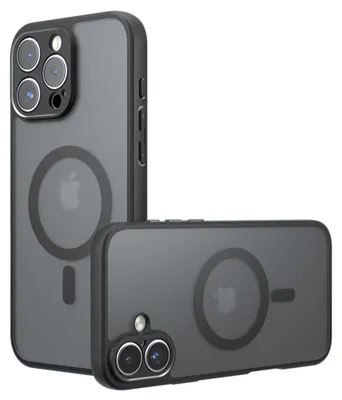 Obrázok produktu pre Techsuit – PureFrost MagSafe obal na iPhone 16 Pro Max – matný čierny