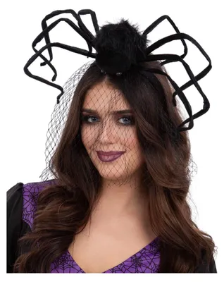 Produktbild von Smiffys - Damen Kostüm-Stirnband, Spinne SM1434 (Einheitsgröße) (Schwarz)