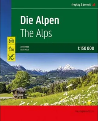 Immagine prodotto di Le Alpi, atlante automobilistico 1:150.000, freytag & berndt