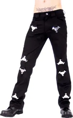 Obrázok produktu pre Aderlass Jeans nohavice - Kovové nohavice Denim W32