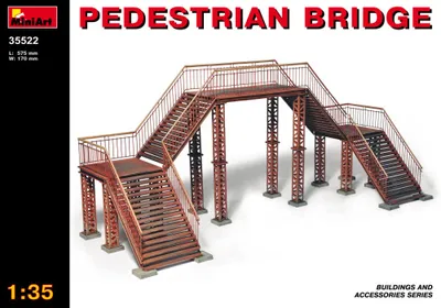 Obrázek produktu pro Pedestrian Bridge - MiniArt 35522 1:35