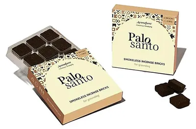 Produktbild von Aromafume Räuchersteine Palo Santo Packung mit 3 Stück