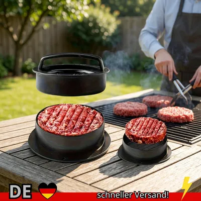 Produktbild von Burgerpresse Antihaftbeschichtet für Wohnmobil Küche Set