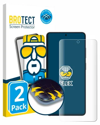 Produktbild von 2x BROTECT Fullscreen Schutzfolie für Samsung Galaxy S26 Ultra Displayschutz Folie Fullcover Klar Transparent