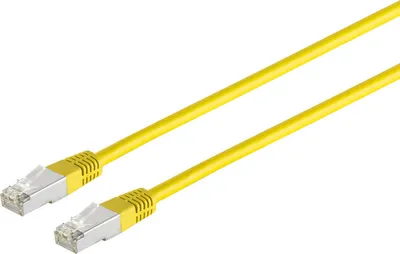 Produktbild von Patchkabel cat 6 S/FTP PIMF Halogenfrei gelb 5m
