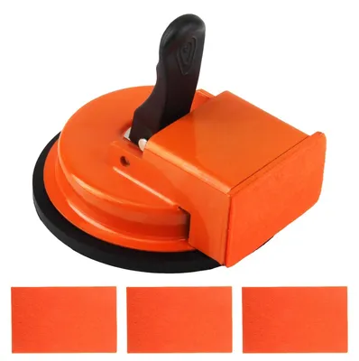 Produktbild von Laminatboden Verlegewerkzeug mit Saugnapf, orange, Eisen, für Bodenbeläge