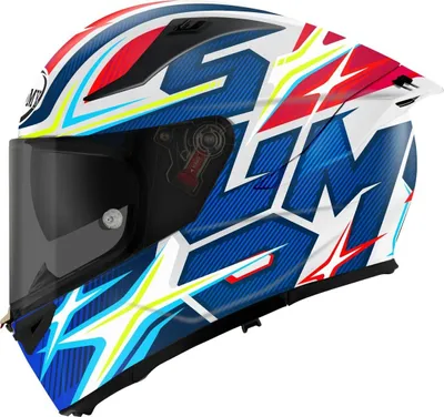 Image de Casque Suomy Speedstar 2 Twostars, rouge/blanc/bleu, taille M (57/58)