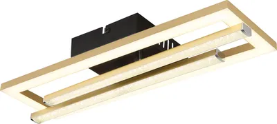 Produktbild von Globo Lighting Deckenleuchte Kunststoff schwarz matt, LED