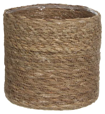 Produktbild von Mica Decorations Pflanzenkorb - naturbraun - Rattan - 16 cm