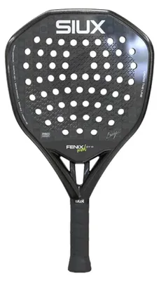 Image de Siux Fenix Pro : Raquette de paddle-tennis pour homme, poids 355-375 gr, couleur argent