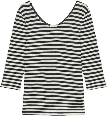 Produktbild von T-shirt, 3 4 sleeve, ballerina, str C14 multi/ black Größe XS