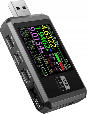Produktbild von FNIRSI FNB48P digitales USB-Multimeter, USB-Tester mit Erkennung von Ladeprotokollen
