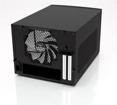 Produktbild von Fractal Design NODE 304, Cube, PC, Schwarz, Mini-DTX, Mini-ITX, Heimbüro, 16,5 cm