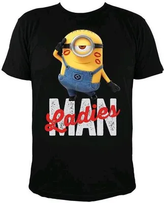 Immagine prodotto di Maglietta MINIONS Uomo, nero L B016W7R26Y