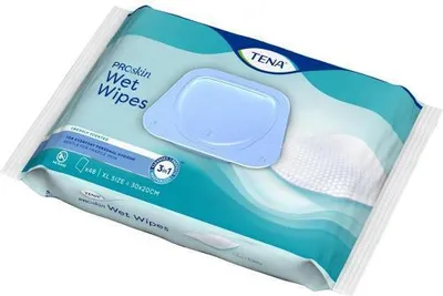 Obrázok produktu pre Tena vlhčené utierky 3v1 48 st