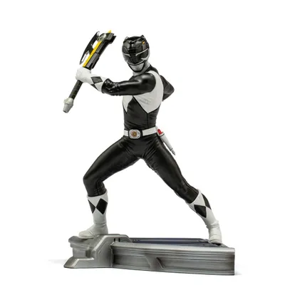 Obrázek produktu pro Iron Studios Power Rangers - Black Ranger Statue 1/10